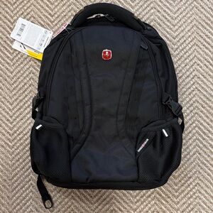 SwissGear Black Laptop Backpack, NWT